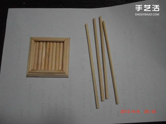 筷子和竹簽制作埃菲爾鐵塔模型的詳細(xì)圖解教程 -  rpnrmr.com