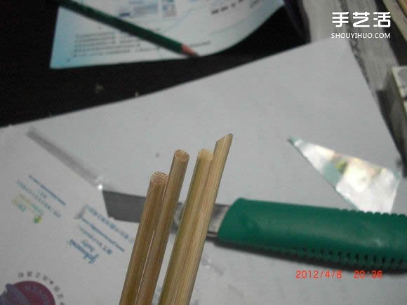 筷子和竹簽制作埃菲爾鐵塔模型的詳細(xì)圖解教程 -  rpnrmr.com