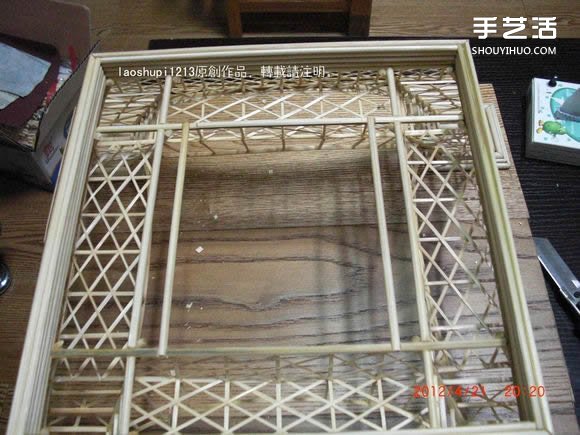 筷子和竹簽制作埃菲爾鐵塔模型的詳細(xì)圖解教程 -  rpnrmr.com
