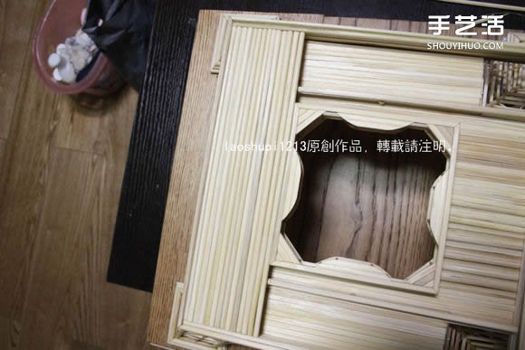 筷子和竹簽制作埃菲爾鐵塔模型的詳細(xì)圖解教程 -  rpnrmr.com