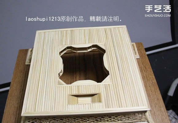 筷子和竹簽制作埃菲爾鐵塔模型的詳細(xì)圖解教程 -  rpnrmr.com