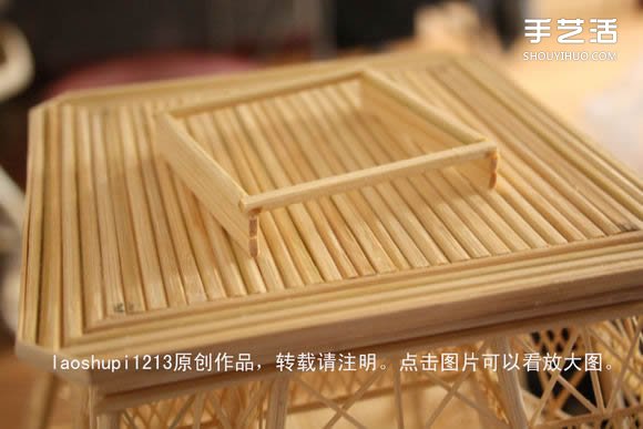 筷子和竹簽制作埃菲爾鐵塔模型的詳細(xì)圖解教程 -  rpnrmr.com