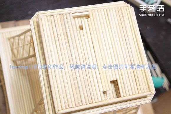筷子和竹簽制作埃菲爾鐵塔模型的詳細(xì)圖解教程 -  rpnrmr.com