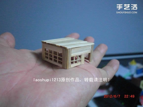 筷子和竹簽制作埃菲爾鐵塔模型的詳細(xì)圖解教程 -  rpnrmr.com