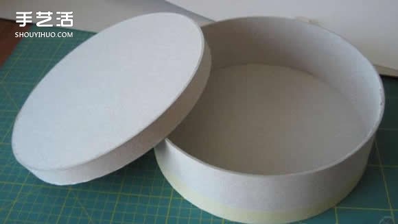 怎么做圓形布盒子教程 圓形布藝收納盒DIY圖解 -  rpnrmr.com