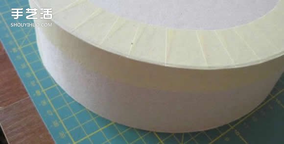 怎么做圓形布盒子教程 圓形布藝收納盒DIY圖解 -  rpnrmr.com