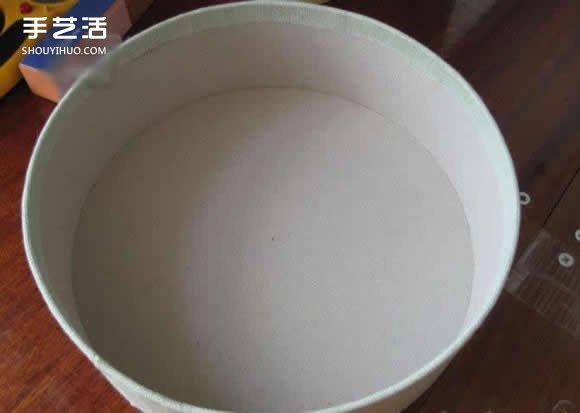 怎么做圓形布盒子教程 圓形布藝收納盒DIY圖解 -  rpnrmr.com