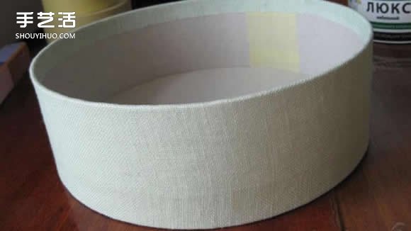怎么做圓形布盒子教程 圓形布藝收納盒DIY圖解 -  rpnrmr.com