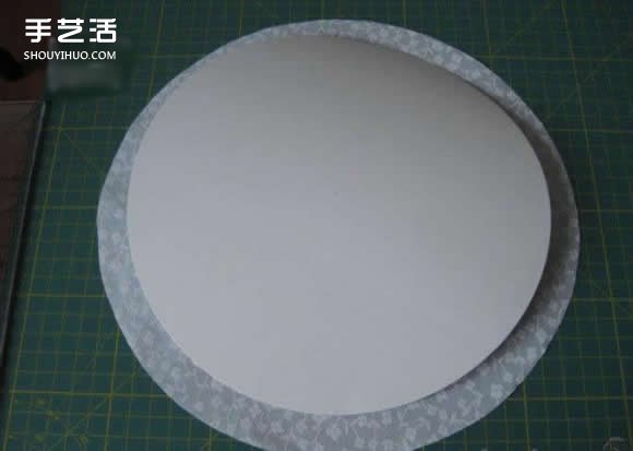 怎么做圓形布盒子教程 圓形布藝收納盒DIY圖解 -  rpnrmr.com
