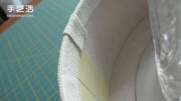 怎么做圓形布盒子教程 圓形布藝收納盒DIY圖解 -  rpnrmr.com