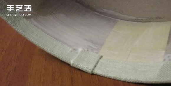 怎么做圓形布盒子教程 圓形布藝收納盒DIY圖解 -  rpnrmr.com