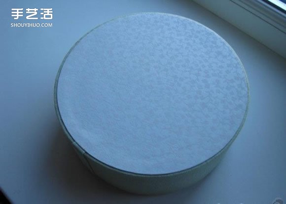 怎么做圓形布盒子教程 圓形布藝收納盒DIY圖解 -  rpnrmr.com