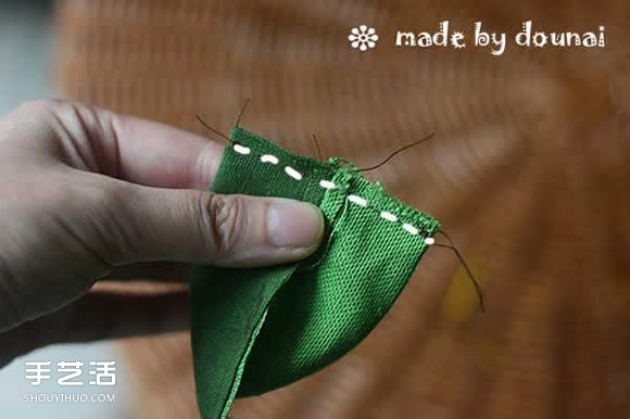 不織布粽子的做法圖解 布藝粽子小香包DIY教程 -  rpnrmr.com