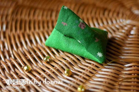 不織布粽子的做法圖解 布藝粽子小香包DIY教程 -  rpnrmr.com