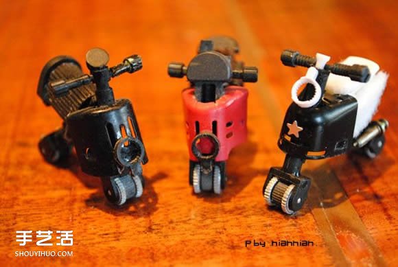 怎么用打火機(jī)做摩托車 摩托車模型制作方法 -  rpnrmr.com