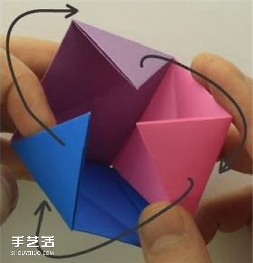 端午節(jié)紙粽子制作方法 手工折紙粽子步驟圖 -  rpnrmr.com