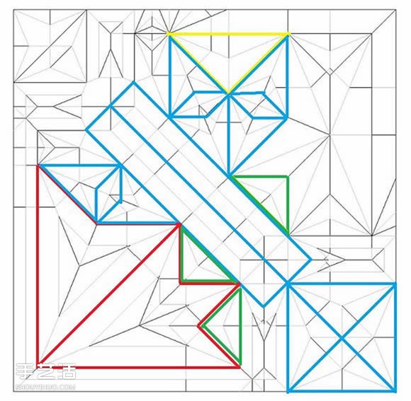 灼眼的夏娜折紙圖解 動(dòng)漫人物夏娜折紙教程 -  rpnrmr.com