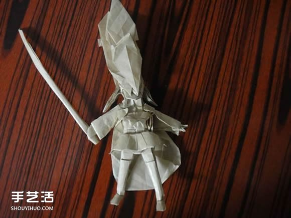 灼眼的夏娜折紙圖解 動(dòng)漫人物夏娜折紙教程 -  rpnrmr.com