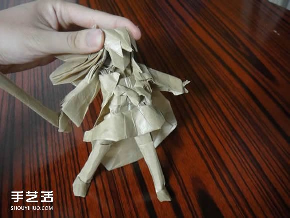 灼眼的夏娜折紙圖解 動(dòng)漫人物夏娜折紙教程 -  rpnrmr.com