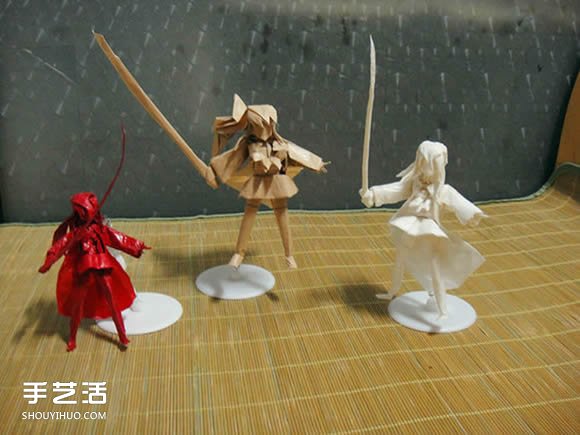 灼眼的夏娜折紙圖解 動(dòng)漫人物夏娜折紙教程 -  rpnrmr.com