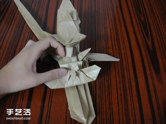灼眼的夏娜折紙圖解 動(dòng)漫人物夏娜折紙教程 -  rpnrmr.com