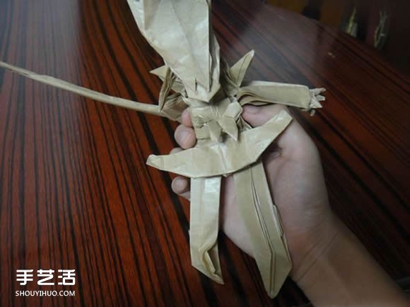 灼眼的夏娜折紙圖解 動(dòng)漫人物夏娜折紙教程 -  rpnrmr.com