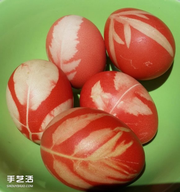立夏彩蛋的制作方法 雞蛋表面印花紋DIY教程 -  rpnrmr.com