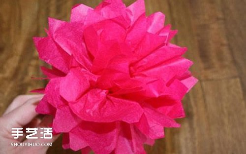 母親節(jié)手工紙花的做法 幼兒園皺紋紙花制作 -  rpnrmr.com
