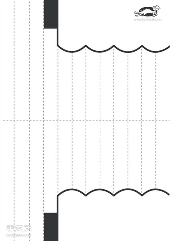 兒童折紙彩色雨傘圖解 再手工制作漂亮的畫(huà)作 -  rpnrmr.com