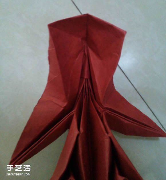 如何折紙立體的狐貍 手工狐貍的折紙方法圖解 -  rpnrmr.com