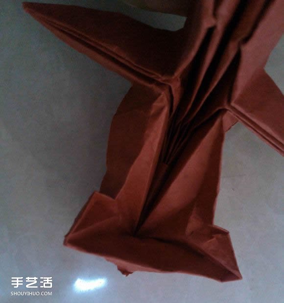 如何折紙立體的狐貍 手工狐貍的折紙方法圖解 -  rpnrmr.com