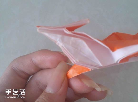 如何折紙立體的狐貍 手工狐貍的折紙方法圖解 -  rpnrmr.com