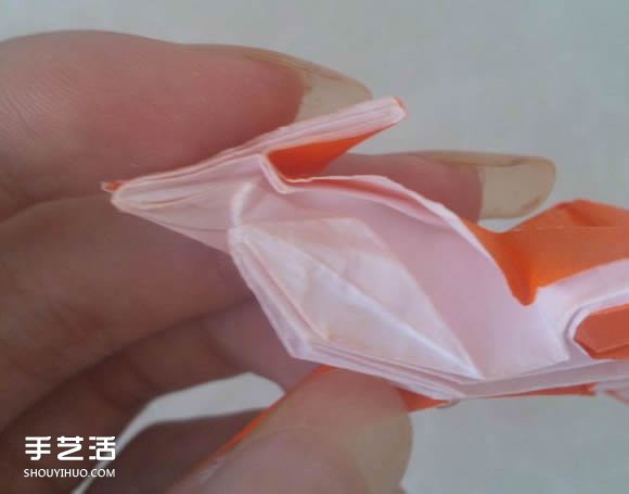 如何折紙立體的狐貍 手工狐貍的折紙方法圖解 -  rpnrmr.com