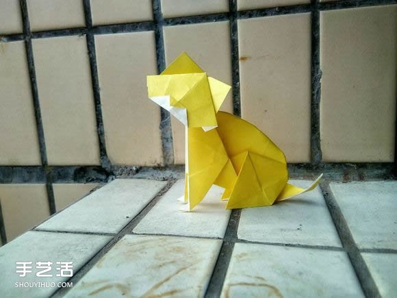 可愛(ài)立體折紙貓圖解 手工貓的折紙方法步驟 -  rpnrmr.com