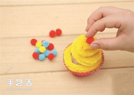 扭扭棒手工制作蛋糕 幼兒手工蛋糕模型怎么做 -  rpnrmr.com