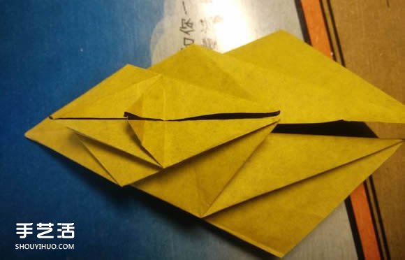中村楓虎的折紙教程 詳細(xì)立體老虎的折紙圖解 -  rpnrmr.com