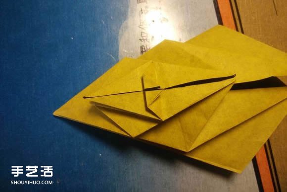 中村楓虎的折紙教程 詳細(xì)立體老虎的折紙圖解 -  rpnrmr.com