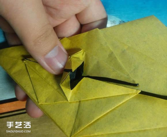 中村楓虎的折紙教程 詳細(xì)立體老虎的折紙圖解 -  rpnrmr.com