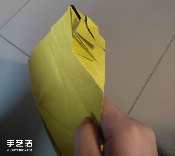 中村楓虎的折紙教程 詳細(xì)立體老虎的折紙圖解 -  rpnrmr.com