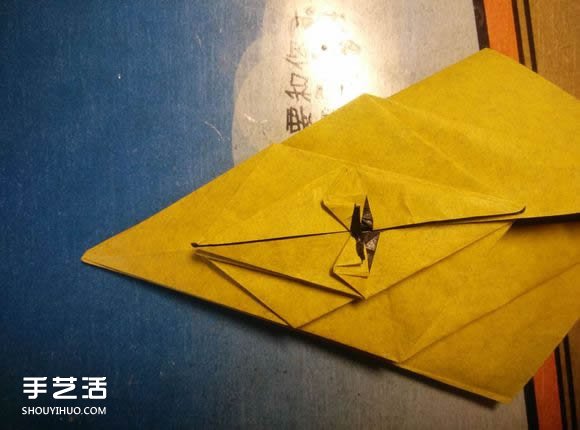 中村楓虎的折紙教程 詳細(xì)立體老虎的折紙圖解 -  rpnrmr.com