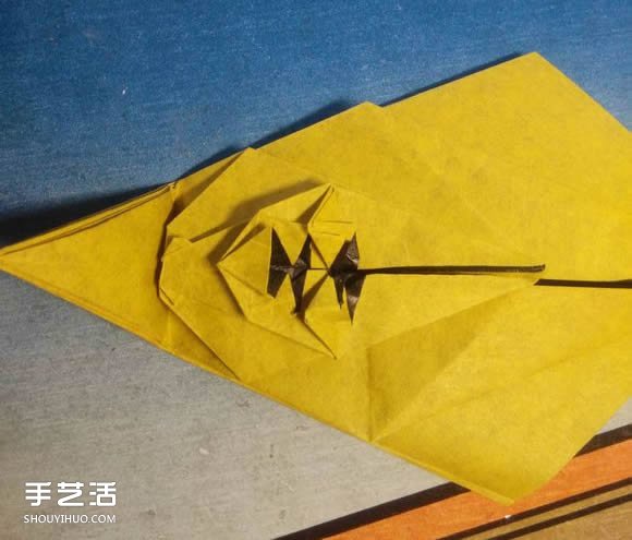 中村楓虎的折紙教程 詳細(xì)立體老虎的折紙圖解 -  rpnrmr.com