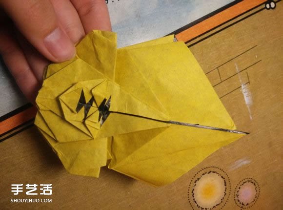 中村楓虎的折紙教程 詳細(xì)立體老虎的折紙圖解 -  rpnrmr.com