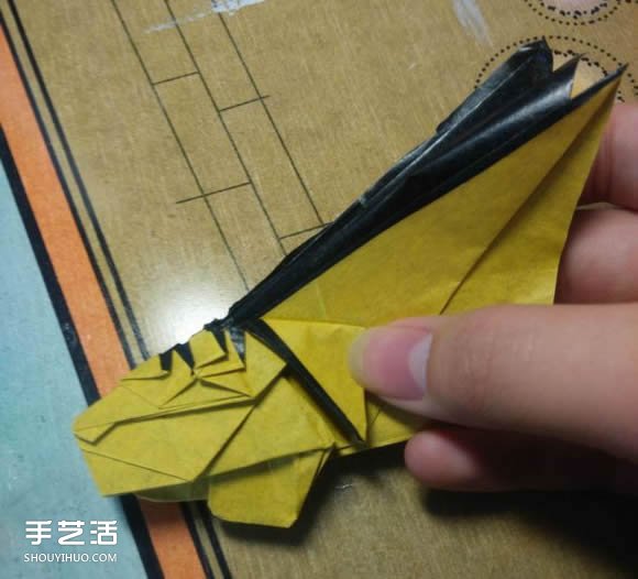 中村楓虎的折紙教程 詳細(xì)立體老虎的折紙圖解 -  rpnrmr.com