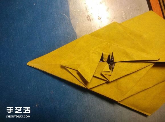 中村楓虎的折紙教程 詳細(xì)立體老虎的折紙圖解 -  rpnrmr.com