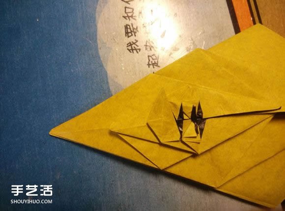 中村楓虎的折紙教程 詳細(xì)立體老虎的折紙圖解 -  rpnrmr.com