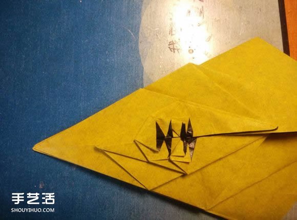 中村楓虎的折紙教程 詳細(xì)立體老虎的折紙圖解 -  rpnrmr.com