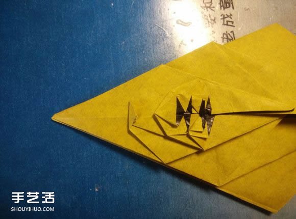 中村楓虎的折紙教程 詳細(xì)立體老虎的折紙圖解 -  rpnrmr.com