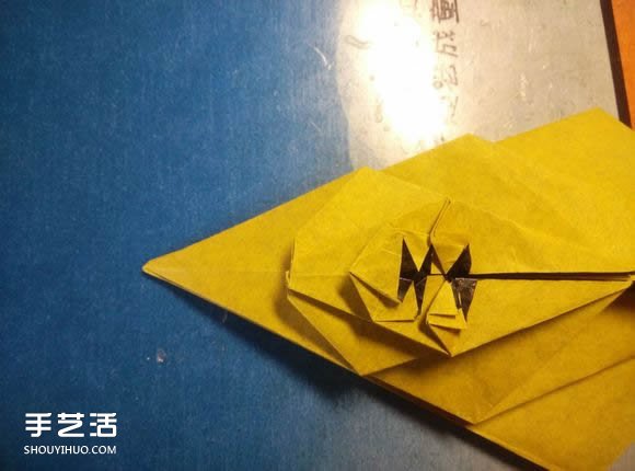 中村楓虎的折紙教程 詳細(xì)立體老虎的折紙圖解 -  rpnrmr.com