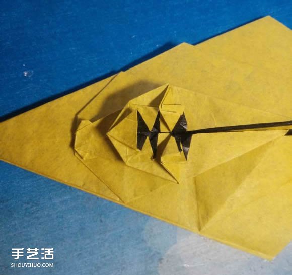 中村楓虎的折紙教程 詳細(xì)立體老虎的折紙圖解 -  rpnrmr.com