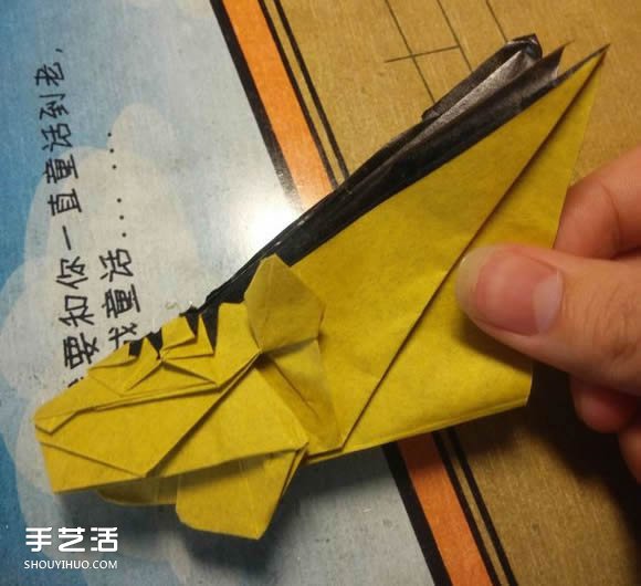 中村楓虎的折紙教程 詳細(xì)立體老虎的折紙圖解 -  rpnrmr.com